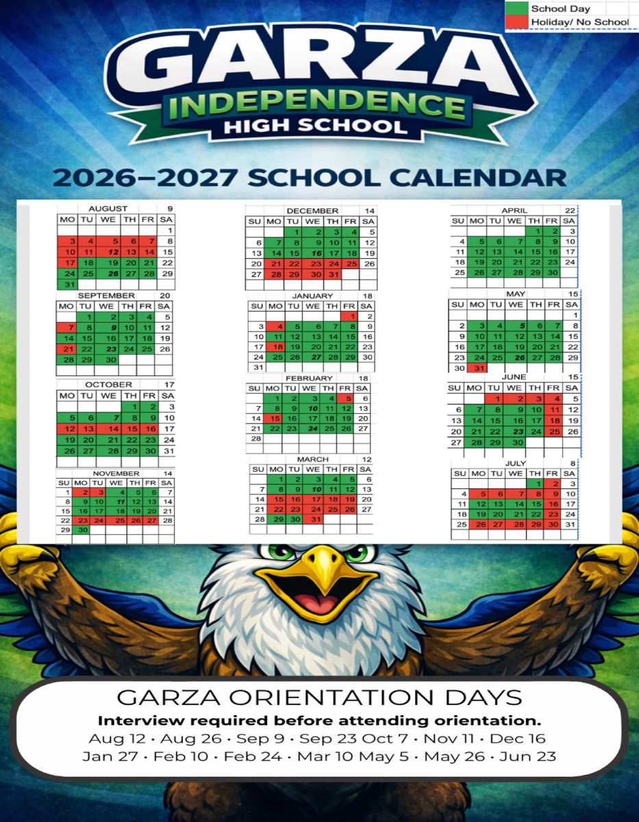 Garza High School 2026-2027